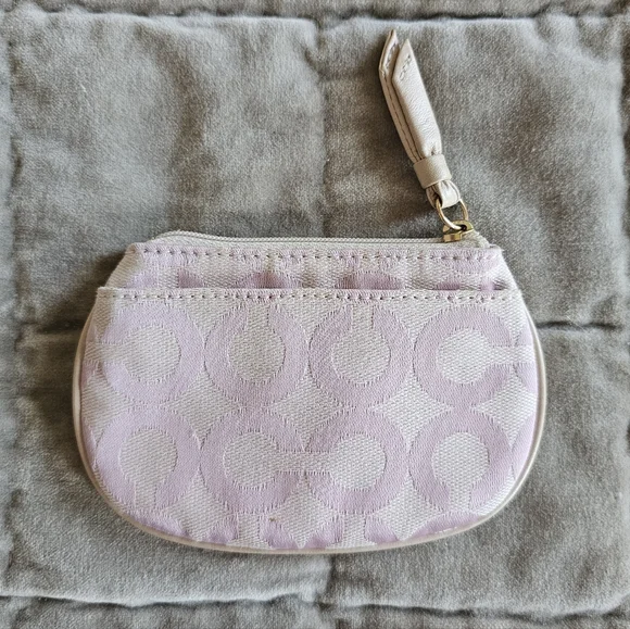 Coach Op Art Mini Key Chain Bag - Picture 4 of 6